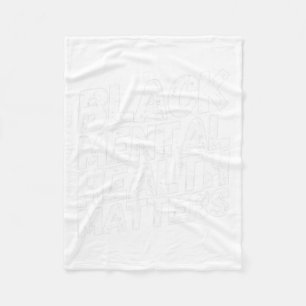 Cadeau therapie voor geestelijke gezondheidsproble fleece deken