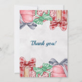 Cadeau Thleing Baby shower Invitation Kaart (Achterkant)