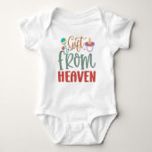 Cadeau uit de hemel - Baby Boy Bodysuit (Voorkant)