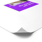 Cadeau Vader Dochter – Gepersonaliseerde Foto Wand Poster (Hoek)