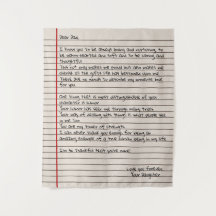 Cadeau Vaderbrief voor Vaderdag