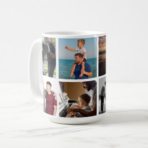 Cadeau Vaderdag voor Papa Aangepaste Foto Koffiemok