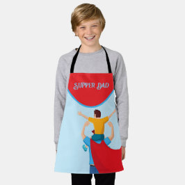 Cadeau Vaderdag voor Super Papa Schort