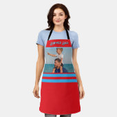 Cadeau Vaderdag voor Super Papa Schort (Gedragen)