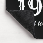 cadeau van 1968 voor 50e verjaardag van de Perfec Muismat (Hoek)