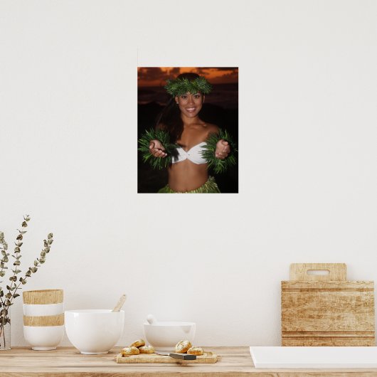 Cadeau van Aloha Poster (Keuken)