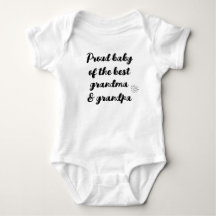 Cadeau van Baby aan oma & opa, grootouders,