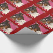 cadeau van Boxer-valentijnse hond, pakpapier (Hoek)