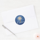 Cadeau van Christmas Cross stickers (Envelop)