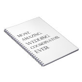 cadeau van de brouwerij van de brouwerij voor de c notitieboek (Rechterzijde)