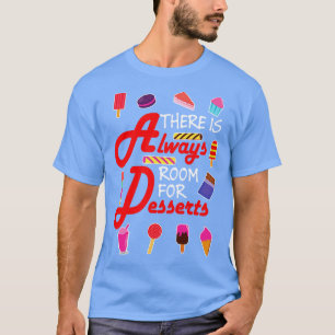 Cadeau van de dag voor een foedie-dessert van de r t-shirt