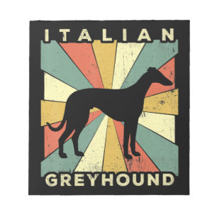 cadeau van de italiaanse griehond 70 jaar notitieblok