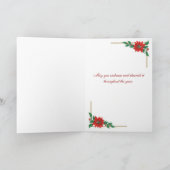 Cadeau van de Kaart van het Kerstkruis (Binnen)