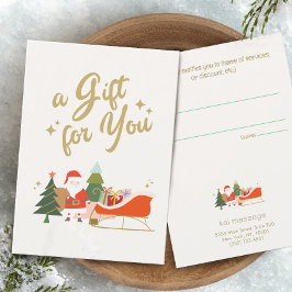 Cadeau van de Kerstman