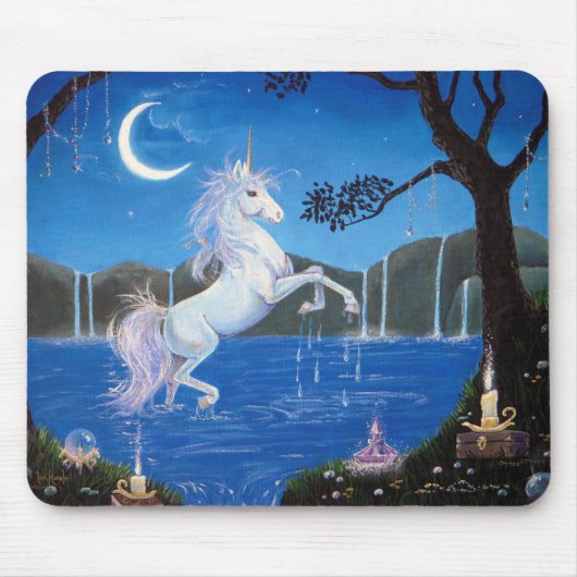 cadeau van de unicorn muismat (Voorkant)