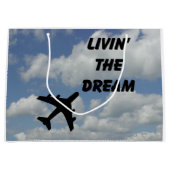 Cadeau van de vlucht large cadeautasje (Voorkant)