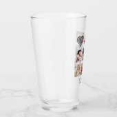 Cadeau van een familiebomen fotocollage voor oma glas (Rechts)