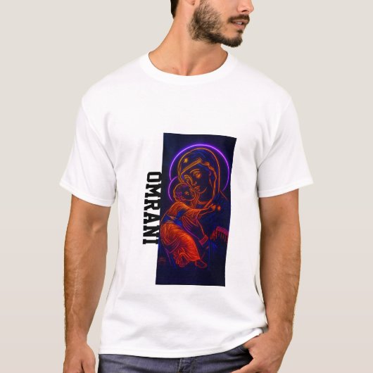 Cadeau van God - Gezegende Moeder die Kind T-Sh va T-shirt (Voorkant)