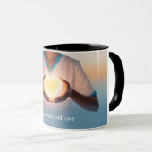 Cadeau van Healing: een Mok voor geest en lichaam (Voorkant rechts)