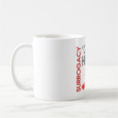 Cadeau van het hart koffiemok (Links)