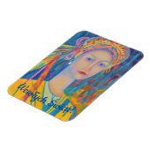 cadeau van het Poolse kerstfeest Wesołych Świąt Magneet (Linkerzijde)