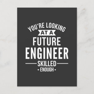 cadeau van ingenieur briefkaart