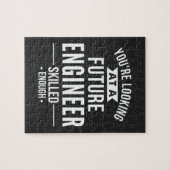 cadeau van ingenieur legpuzzel (Horizontaal)