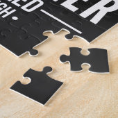 cadeau van ingenieur legpuzzel (Zijkant)