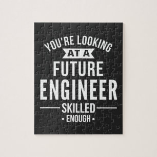 cadeau van ingenieur legpuzzel