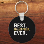 Cadeau van kleindochter kleinzoon beste opa sleutelhanger (Voorkant)