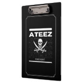 Cadeau van Kpop Ateez zwarte kantoor schoolbenodig Klembord (Links)