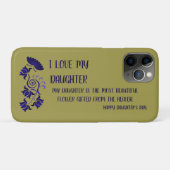 CADEAU VAN MAMA, PAPA, GROOTMOEDER, DOCHTER, ZOON Case-Mate iPhone CASE (Achterkant (horizontaal))
