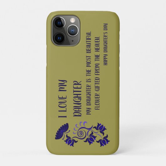 CADEAU VAN MAMA, PAPA, GROOTMOEDER, DOCHTER, ZOON Case-Mate iPhone CASE (Achterkant)