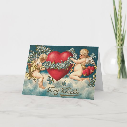 Cadeau van mijn hart feestdagen kaart (Voorkant)