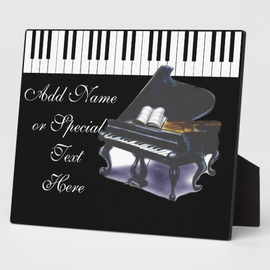 cadeau van Piano-liefde_ Fotoplaat (Zijkant)