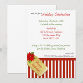 Cadeau van snoeprietfeestdag uitnodiging (Voorkant / Achterkant)