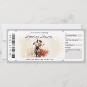 Cadeau van verrassingsbalzaal Danslessen Kaart (Voorkant)