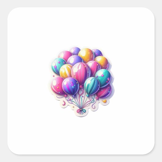 CADEAU VIERKANTE STICKER (Voorkant)