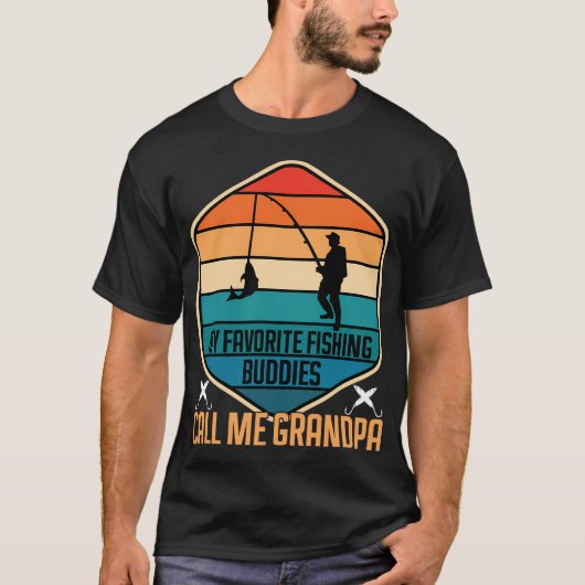 Cadeau Vis-Opa T-shirt (Voorkant)
