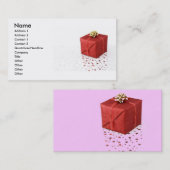 Cadeau Visitekaartje (Voorkant / Achterkant)