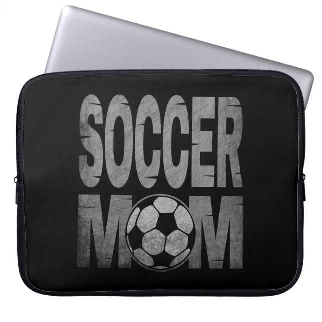 CADEAU VOETBALMOEDER LAPTOP SLEEVE (Voorkant)