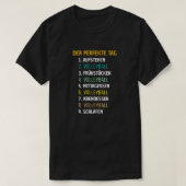 cadeau volleybalvolleybalspeler t-shirt (Design voorkant)