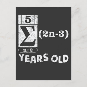 Cadeau voor 16e verjaardag Wiskundeliefhebber 16 j Briefkaart