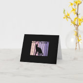 Cadeau voor 17e verjaardag | Cadeau voor lieve kat Kaart (Gele Bloem)