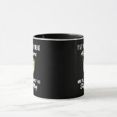 Cadeau voor 40 jaar werkjubileum mok (Midden)