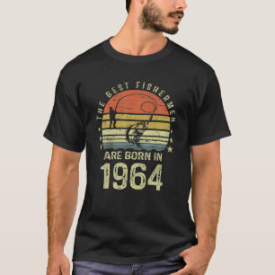 Cadeau voor 58 jaar oud: Gevist vissers 1964 58e T-shirt