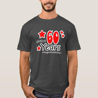 cadeau voor 60e verjaardag t-shirt