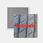 Cadeau voor aangepast aftredingsmagneet magneet (Voorkant / Achterkant)