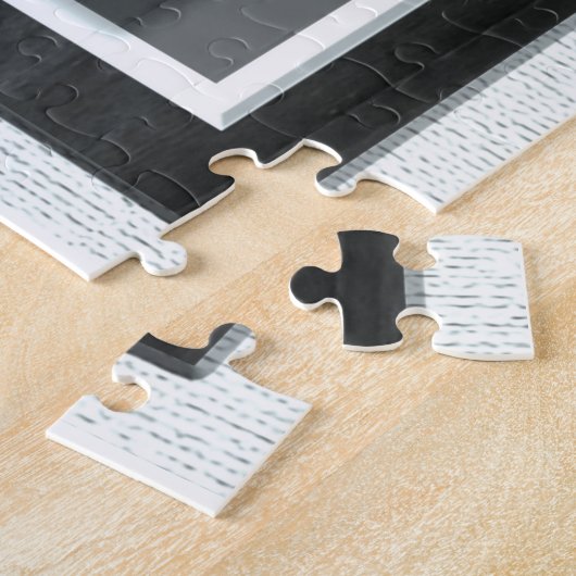 Cadeau voor aangepaste aflossing legpuzzel (Zijkant)