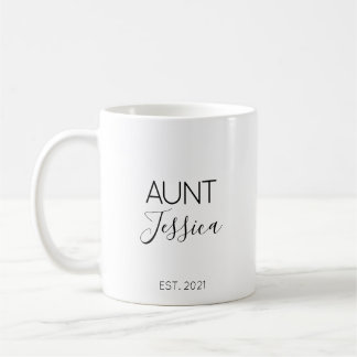 Cadeau voor aankondiging zwangerschap tante koffie koffiemok